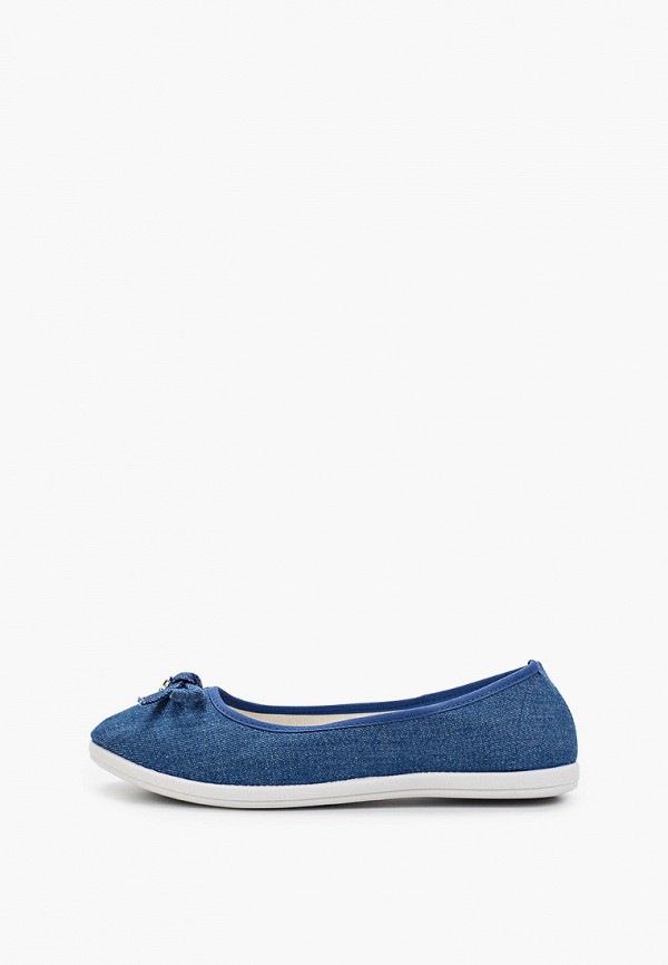 

Балетки Shoesparad, Синий, BOW