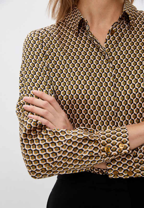 Блуза La selva бежевый, размер 60, фото 4