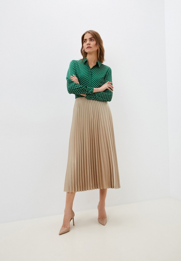 Блуза La selva зеленый, размер 42, фото 2