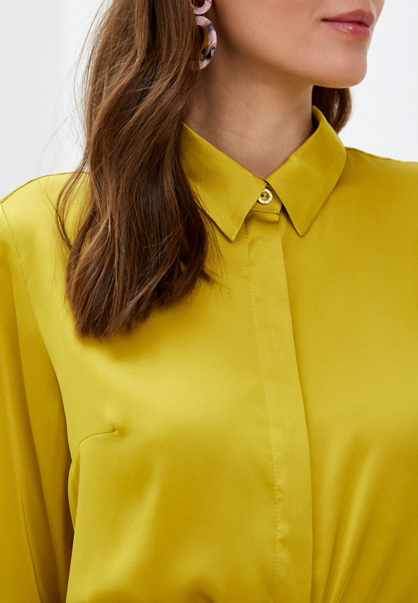 Блуза La selva желтый, размер 42, фото 4