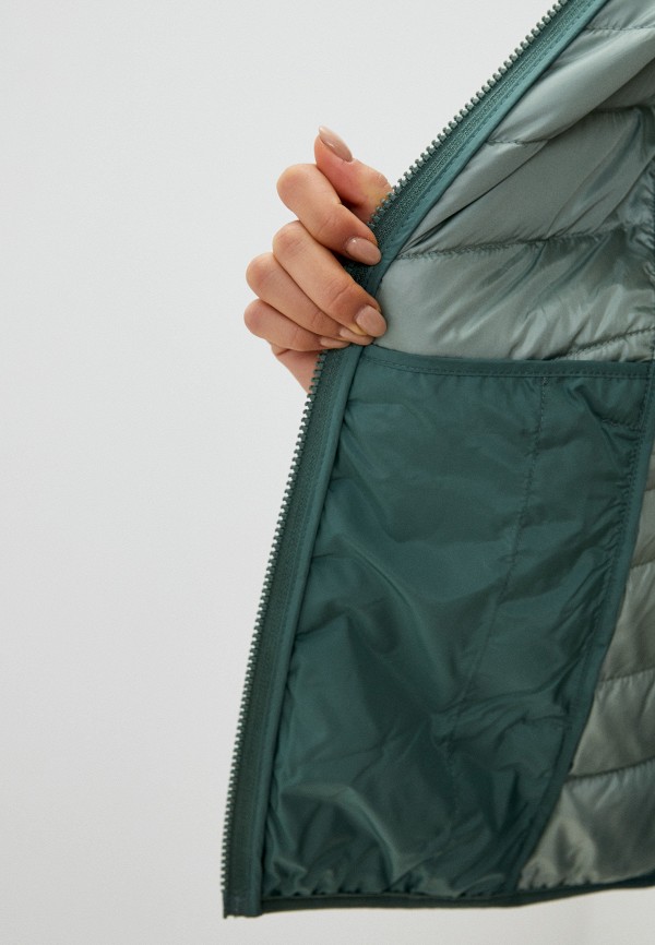 Куртка утепленная Tom Tailor цвет бирюзовый  Фото 4