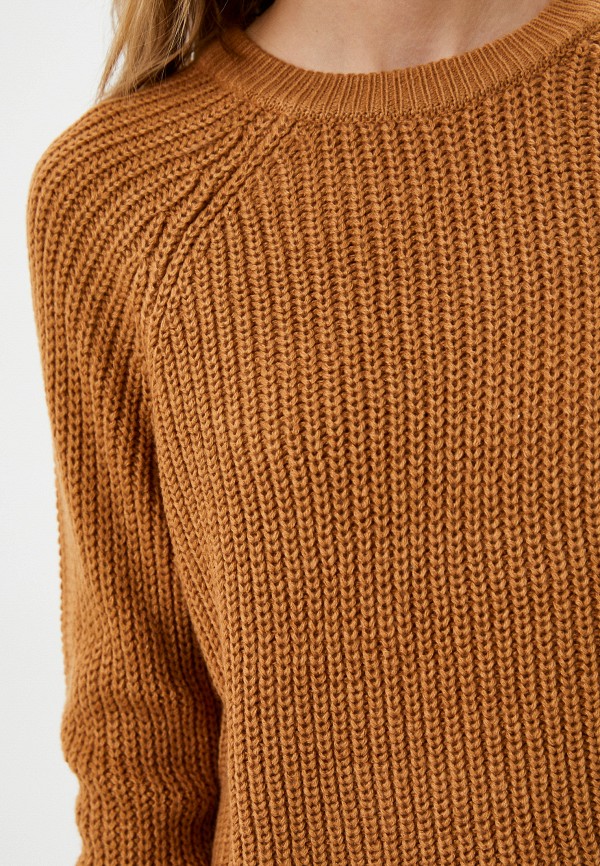 Джемпер Tom Tailor коричневый, размер 44, фото 4