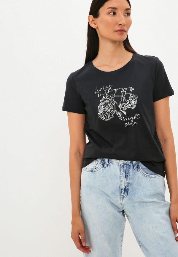 

Футболка Mavi, Черный, SHORT SLEEVE TOP