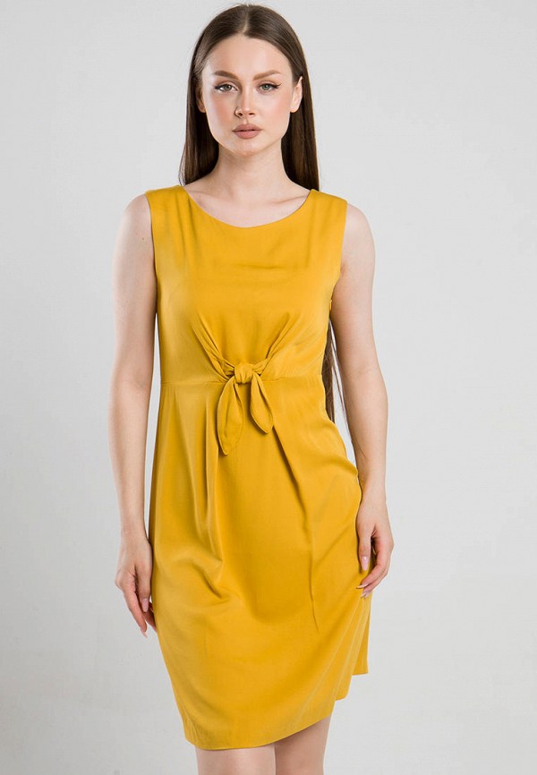 Платье Rinascimento желтого цвета