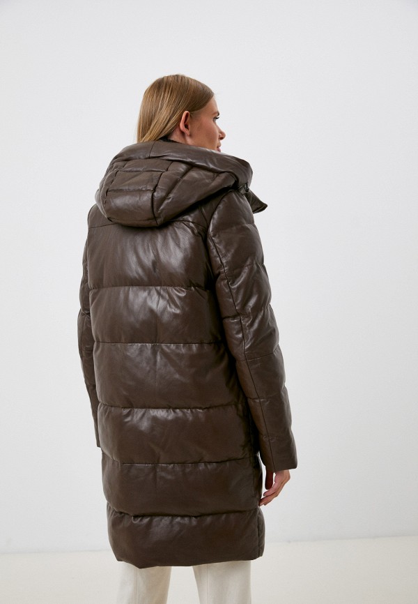 фото Куртка кожаная снежная королева