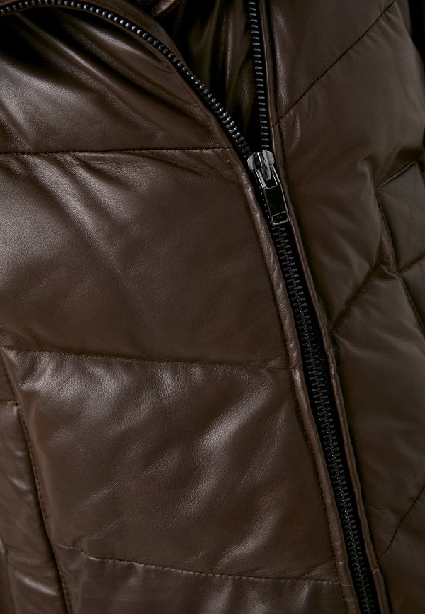 фото Куртка кожаная снежная королева