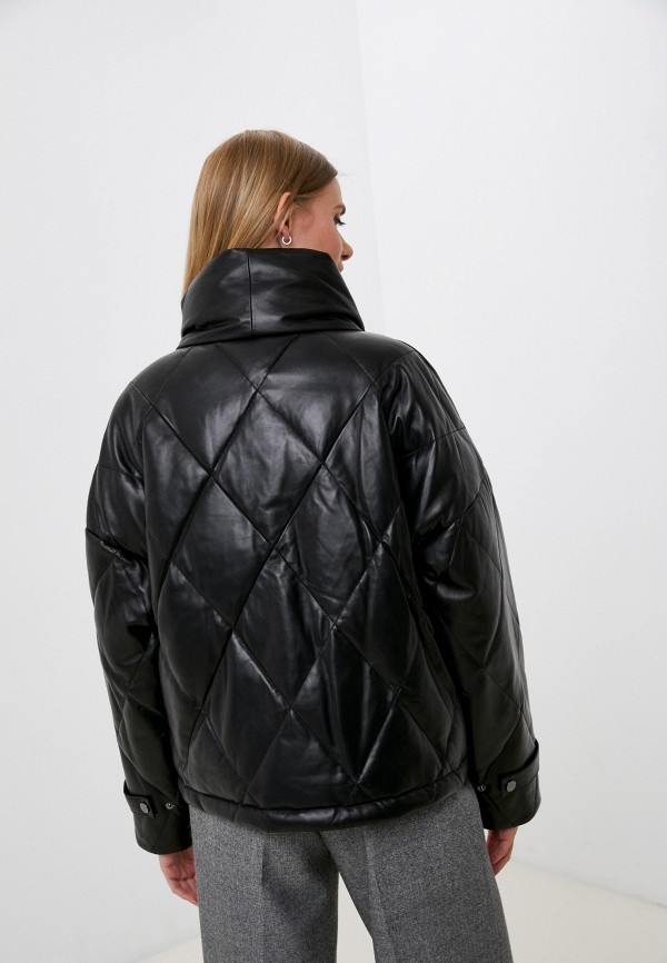 фото Куртка кожаная снежная королева