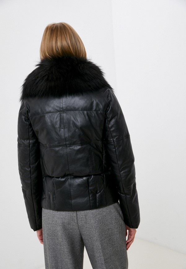 фото Куртка кожаная снежная королева