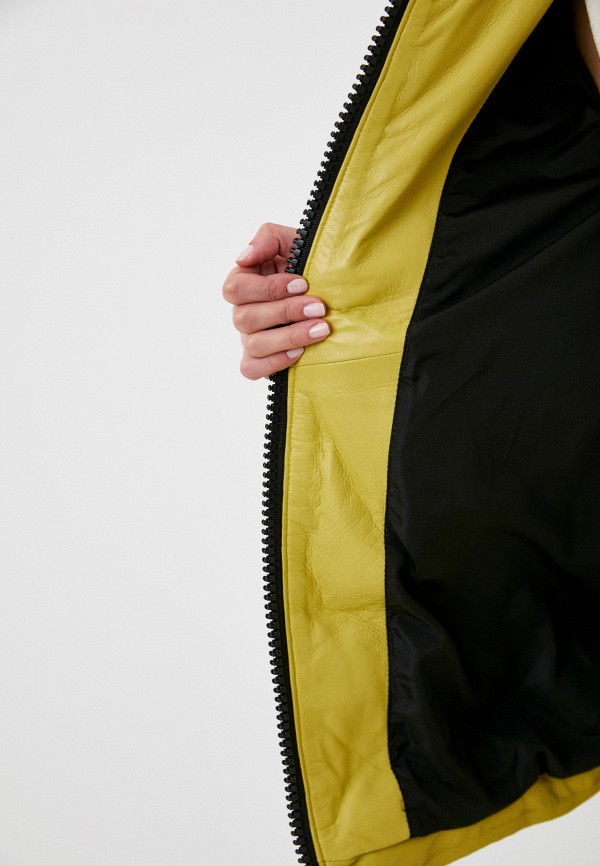 фото Куртка кожаная снежная королева