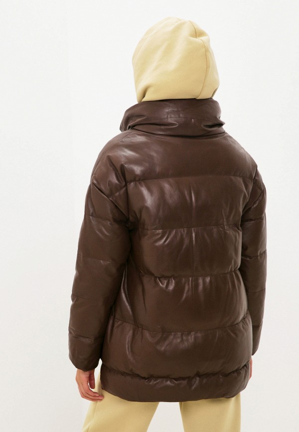 фото Куртка кожаная снежная королева