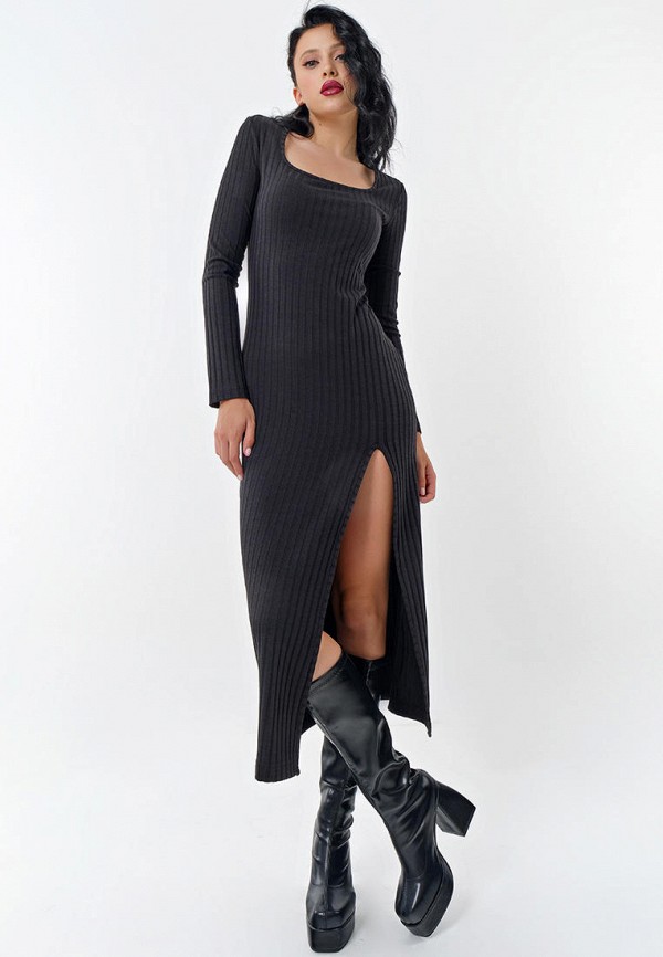 Платье Fly черный, размер 48, фото 4