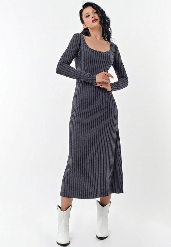 Платье Fly серый, размер 40, фото 4