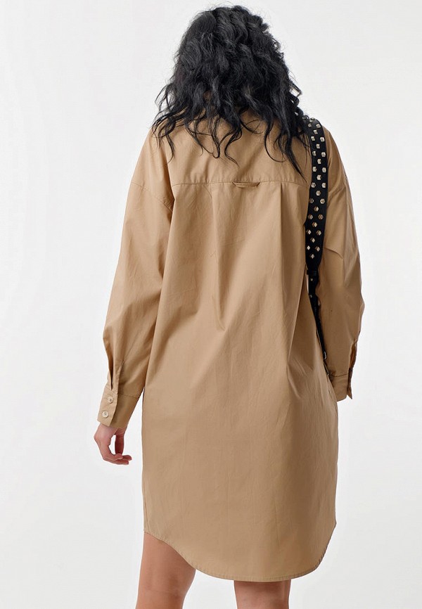 Платье Fly бежевый, размер 44, фото 3