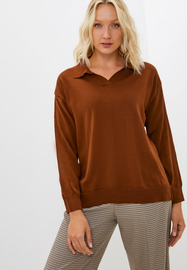 Пуловер DeFacto коричневого цвета