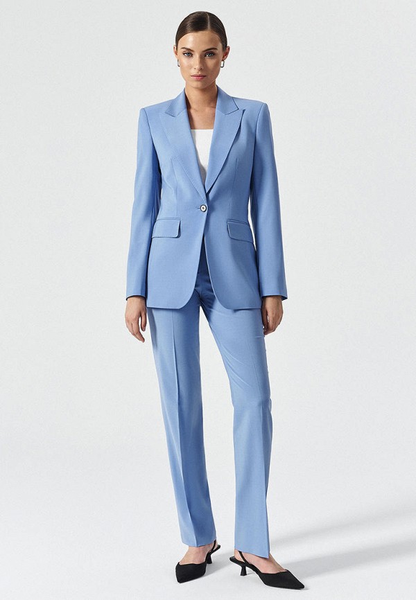 Жакет Charuel голубой, размер 46, фото 2