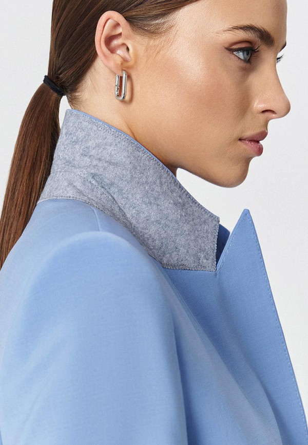 Жакет Charuel голубой, размер 46, фото 4