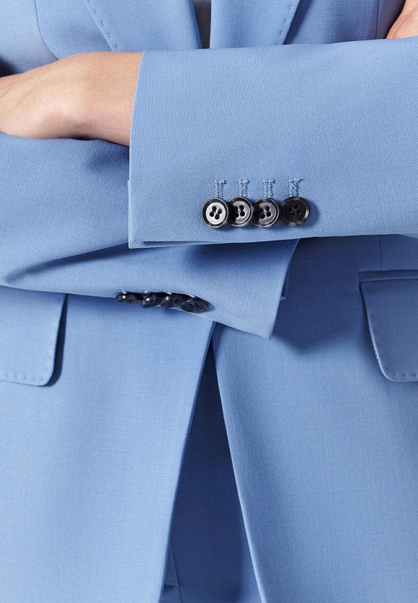 Жакет Charuel голубой, размер 46, фото 5