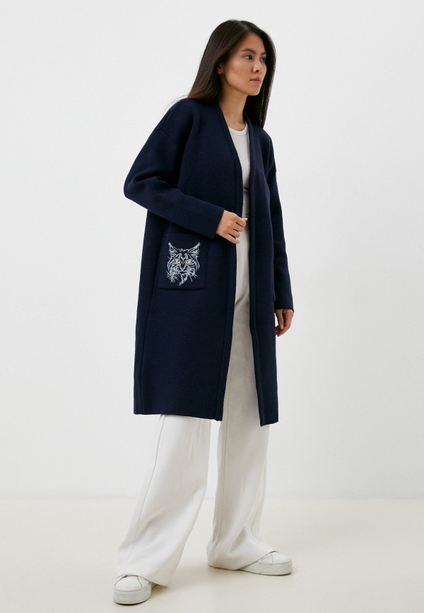 Кардиган V.S синий, размер 40, фото 2