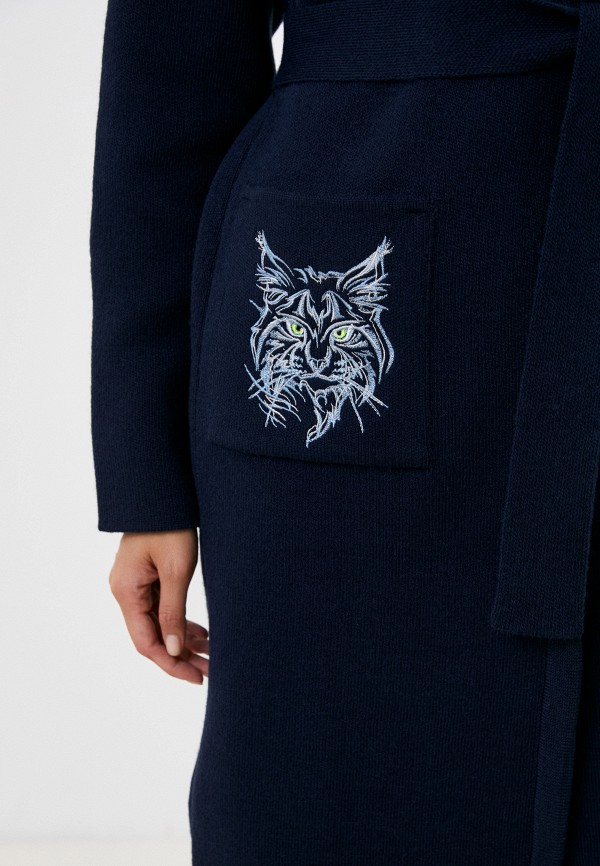 Кардиган V.S синий, размер 40, фото 4