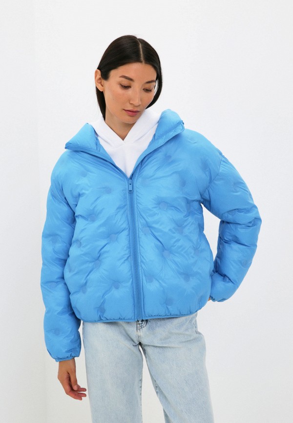 Куртка утепленная Sela цвет голубой 