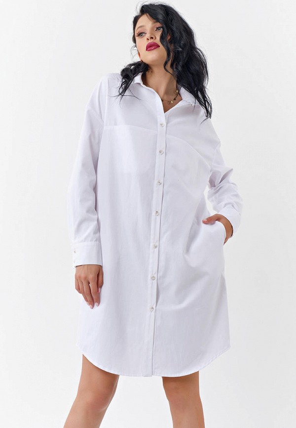 Платье Fly белый, размер 42, фото 5