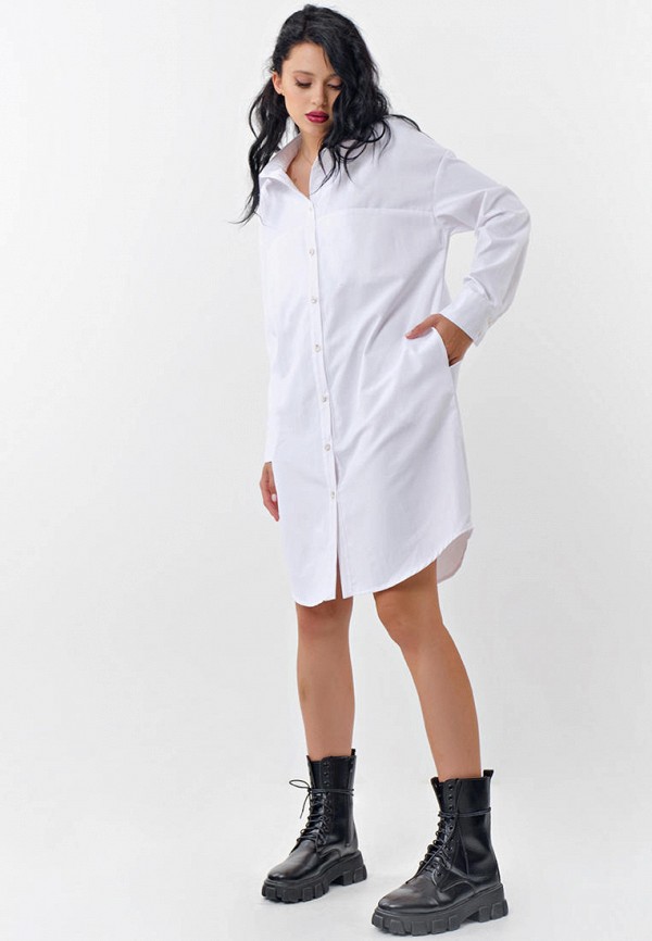 Платье Fly белый, размер 42, фото 6