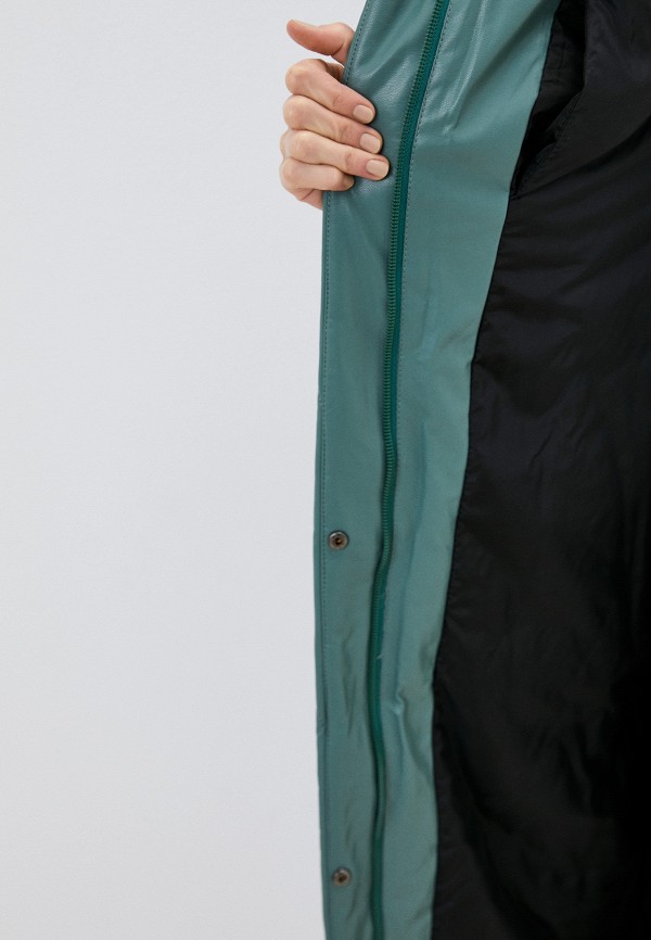 Куртка кожаная Winterra цвет зеленый  Фото 4