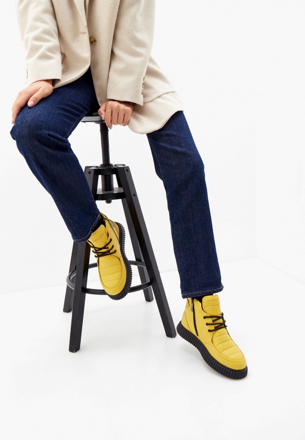 Ботинки Shoiberg цвет желтый  Фото 6