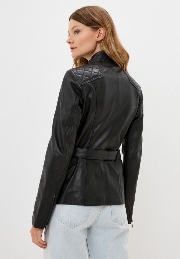 фото Куртка кожаная снежная королева