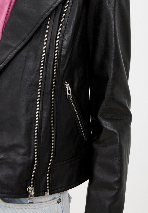 фото Куртка кожаная снежная королева