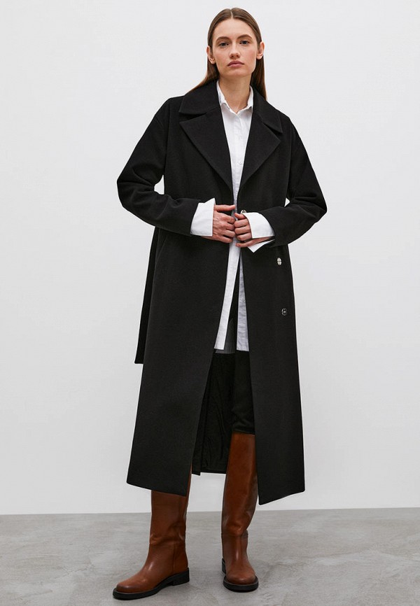 Пальто Finn Flare черного цвета