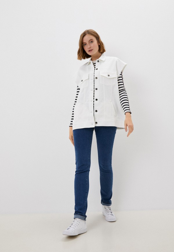 фото Жилет джинсовый polnolunie