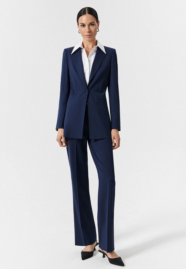 Жакет Charuel синий, размер 48, фото 2