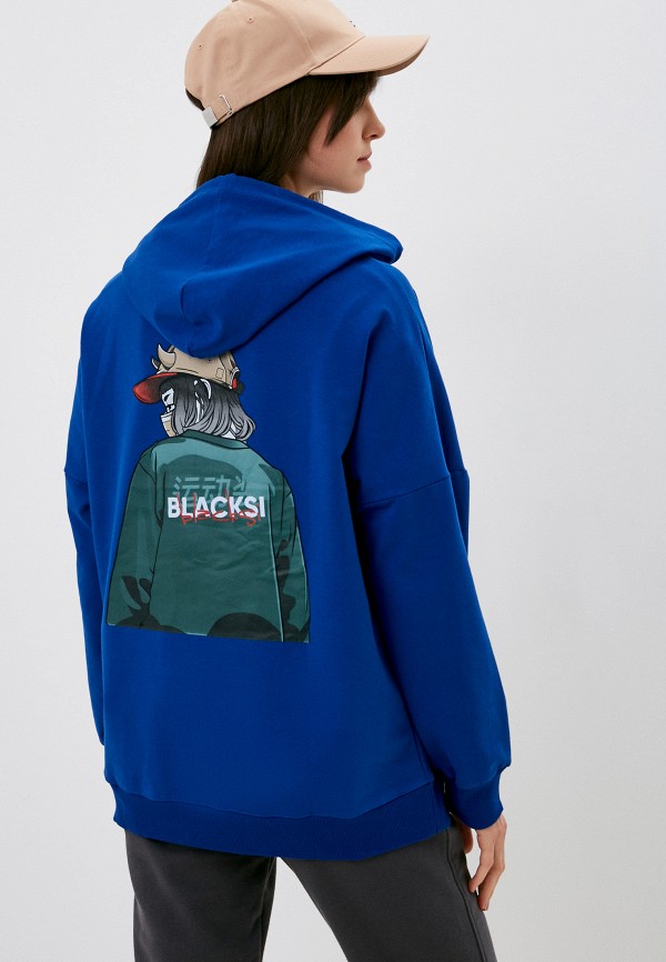 Худи Blacksi синий, размер 44, фото 3