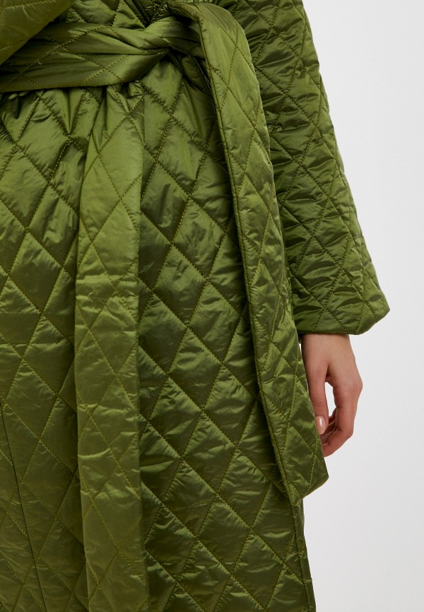 Куртка утепленная Tobeone цвет зеленый  Фото 5