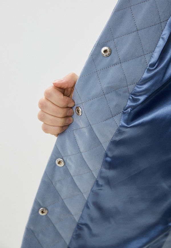 Куртка утепленная Tobeone цвет голубой  Фото 4