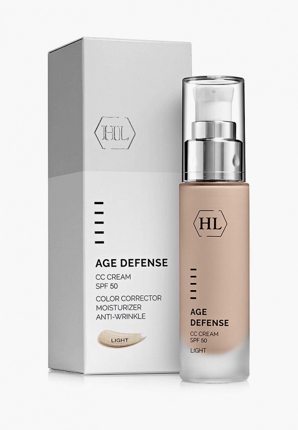 Крем для лица Holy Land Age Defense CC Cream Light (SPF50) - Kорректирующий 50 мл