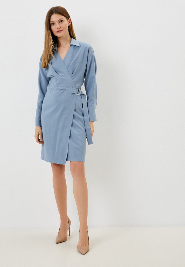 Платье Tobeone голубой, размер 46, фото 2