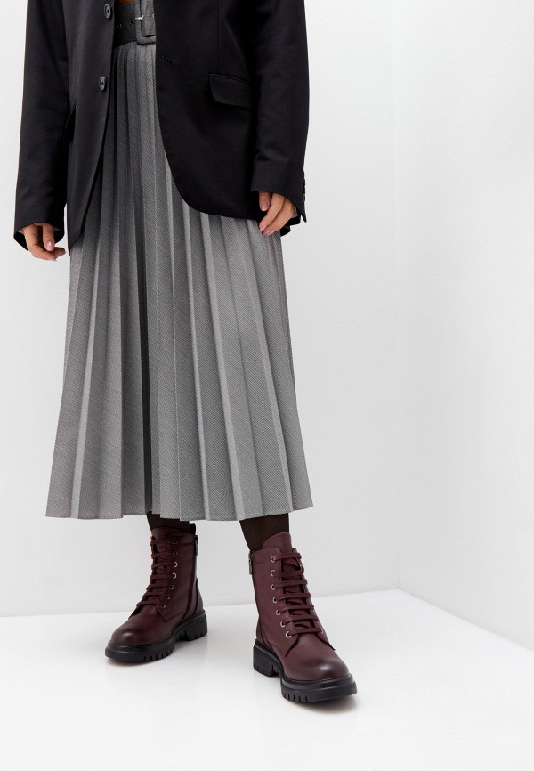 Ботинки Tervolina бордовый, размер 36, фото 7