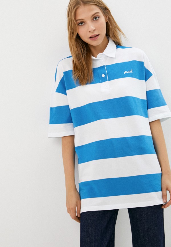 

Поло Mavi, Голубой, POLO TEE