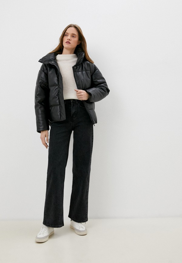 фото Куртка кожаная утепленная o'stin