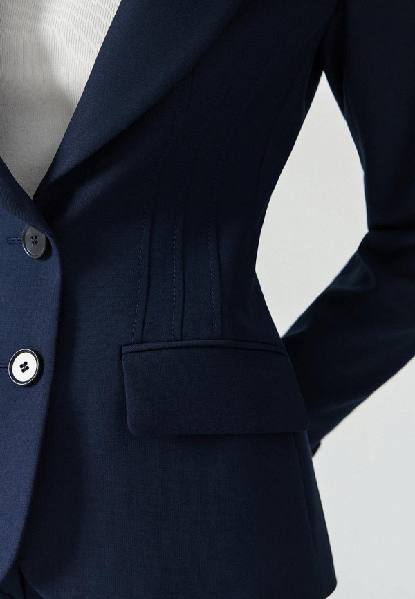 Жакет Charuel синий, размер 52, фото 4