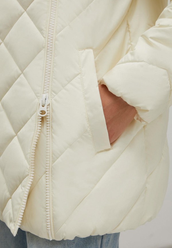 Куртка утепленная Finn Flare цвет белый  Фото 6