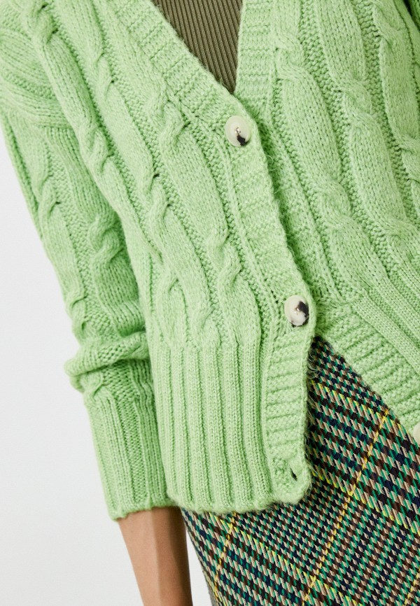 Кардиган D&F зеленый, размер 44, фото 4