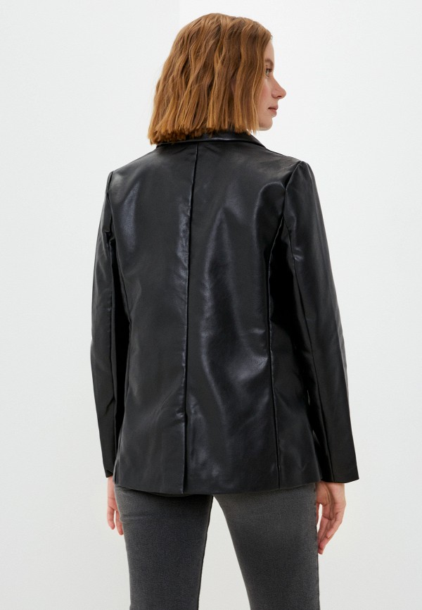 Куртка кожаная DeFacto цвет черный  Фото 3
