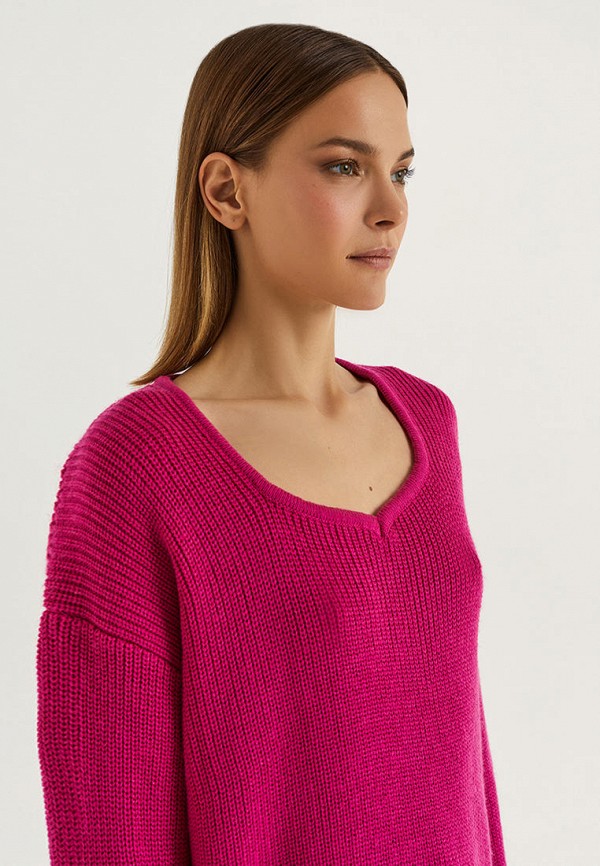 Пуловер Love Republic цвет фуксия  Фото 4