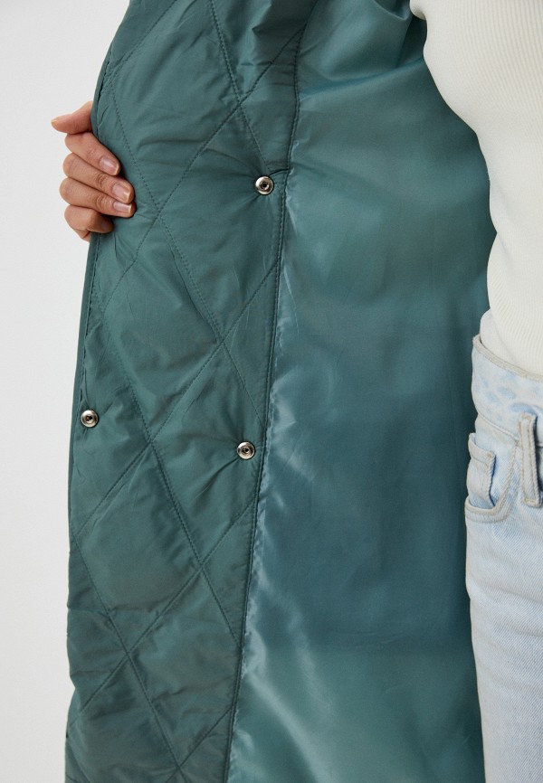 Куртка утепленная Fadjo цвет бирюзовый  Фото 4