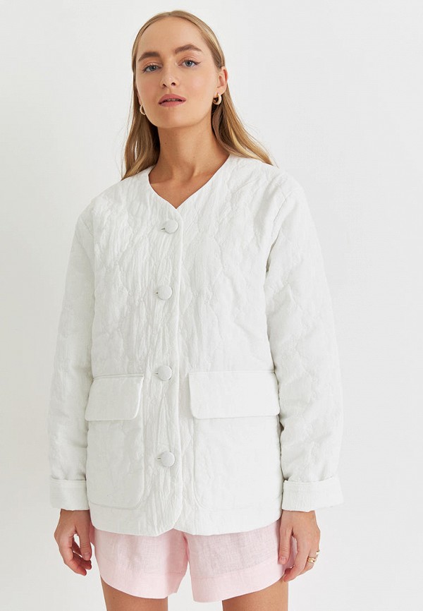 Куртка утепленная Darsi.studio цвет белый 