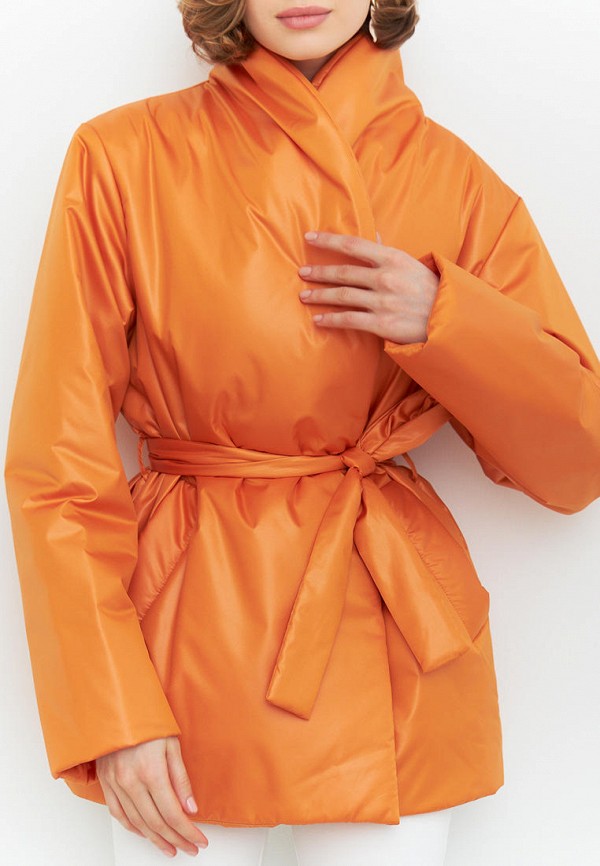 Куртка утепленная Darsi.studio цвет оранжевый  Фото 3