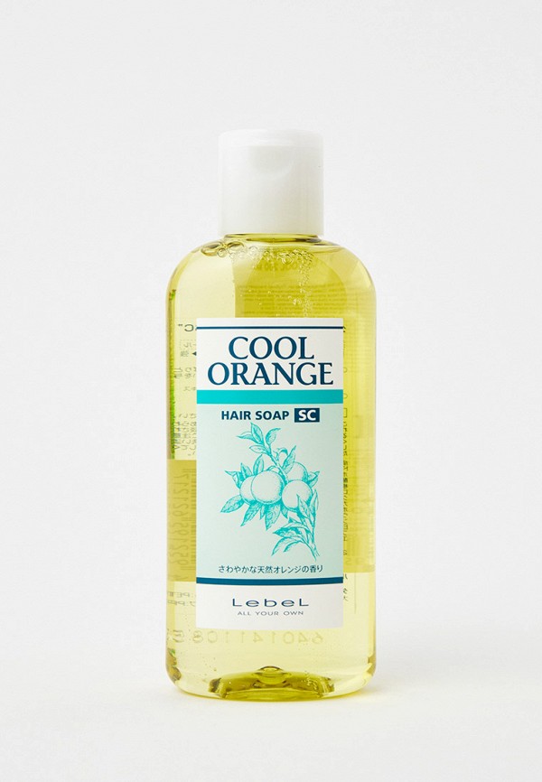 Шампунь Lebel Cool Orange Hair Soap Super Cool «Супер Холодный Апельсин», 200 мл